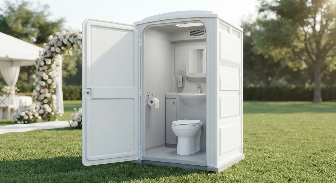Deluxe Flushable Porta Potty in North Chicopee, MA